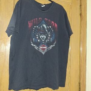 Vintage Harley-Davidson Wild Card/Apol's Black Tee